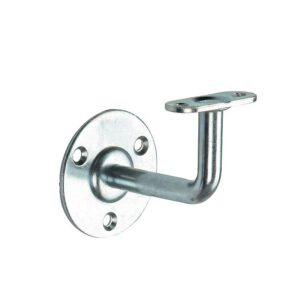 Support de rampe sur platine ronde à visser inox - MAP Industries - 642433