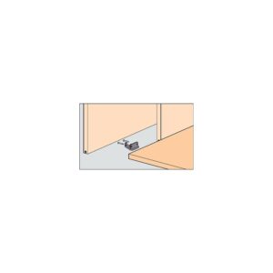 Guidage bas pour 2 portes pour Clipo 15 et Clipo 16 - HAWA - 448526