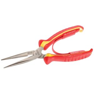 Pince à bec demi rond droit VDE 1000V - 185A.20VE - FACOM - 661739