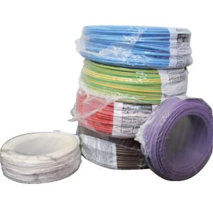 Fil souple HO7V-K 1,5 bleu en couronne de 100 mètres - - 352696