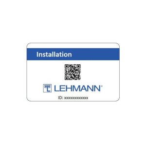Carte pour serrure électronique Captura - carte d'installation pour montage et tests - LEHMANN - 262362