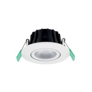 Spot encastré LED orientable Obico 5,4W 550lm 927/930/940 CCT IP65 blanc gradable - SYLVANIA - 357373