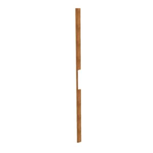 Poignée en bois, finition hêtre, longueur 800 mm - COSMA - 622896