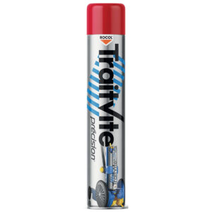 Peinture aérosol pour marquage permanent TraitVite - coloris rouge - contenance de 750 ml net - ROCOL - 281135