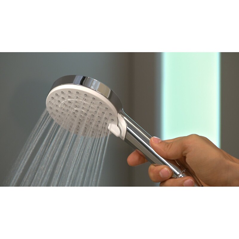 Douchette à main Crometta Vario 2 jets Ecosmart - débit limité à 9 litres/minute - HANSGROHE - 112730 – Image 2