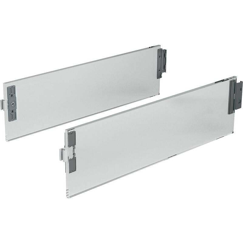 DesignSide en verre pour tiroir à casseroles hauteur 218 mm- hauteur coté 94 mm - longueur 650 mm - HETTICH - 585901