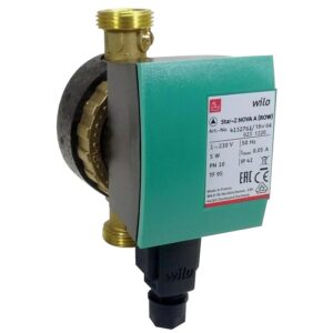 Circulateur de bouclage eau chaude sanitaire Wilo Star-Z Nova A M 26x34 entraxe 138 mm - WILO - 459113