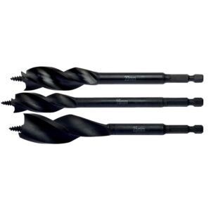 3 mèches à bois 3 pointes Extrême composition Ø : 16, 20, 25mm - DEWALT - 118015