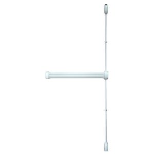 Serrure antipanique à 2 points haut et bas longueur 835 mm - coloris gris aluminium - JPM - 549851