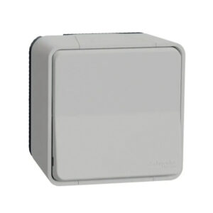 Va et vient blanc saillie Mureva Styl IP55 IK08 - Schneider - 582254