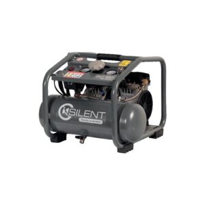 Compresseur d'air électrique à pistons silencieux sans huile 6 litres 0,75 CV - Silent 6 C SH - LACME - 287408