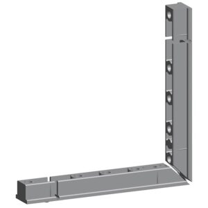 Entretoise pour douille équerre OB bois jeu de 4 et 12 mm - FERCO - 483596