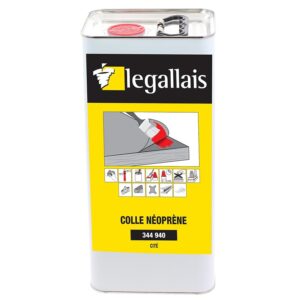 Colle de contact CITÉ néoprène liquide universelle à enduire base polychloroprène sans toluène pot de 700g - LEGALLAIS - 153680