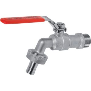 Robinet de puisage inox 316 entrée 15x21 sortie 20x27 - SFERACO - 750467