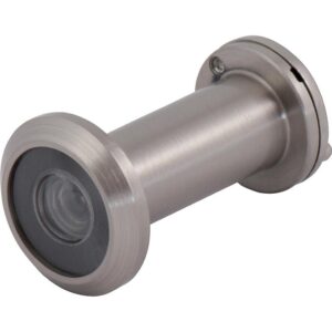 Judas optique porte standard en 180° laiton finition aspect inox - - 381676