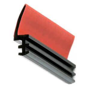 Joint sur dormant en PVC - LD 411 - pour rainure de 4 mm - finition noir - 40 m - KISO - 109741