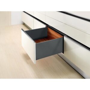 Tiroir double paroi fine OENO Hauteur 238 mm gris Longueur 400 mm - LEGALLAIS - 695955