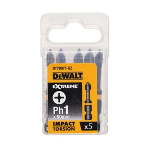 Embout de vissage Impact Torsion 50mm FLextorq Ph1 B5 - DEWALT - 623442