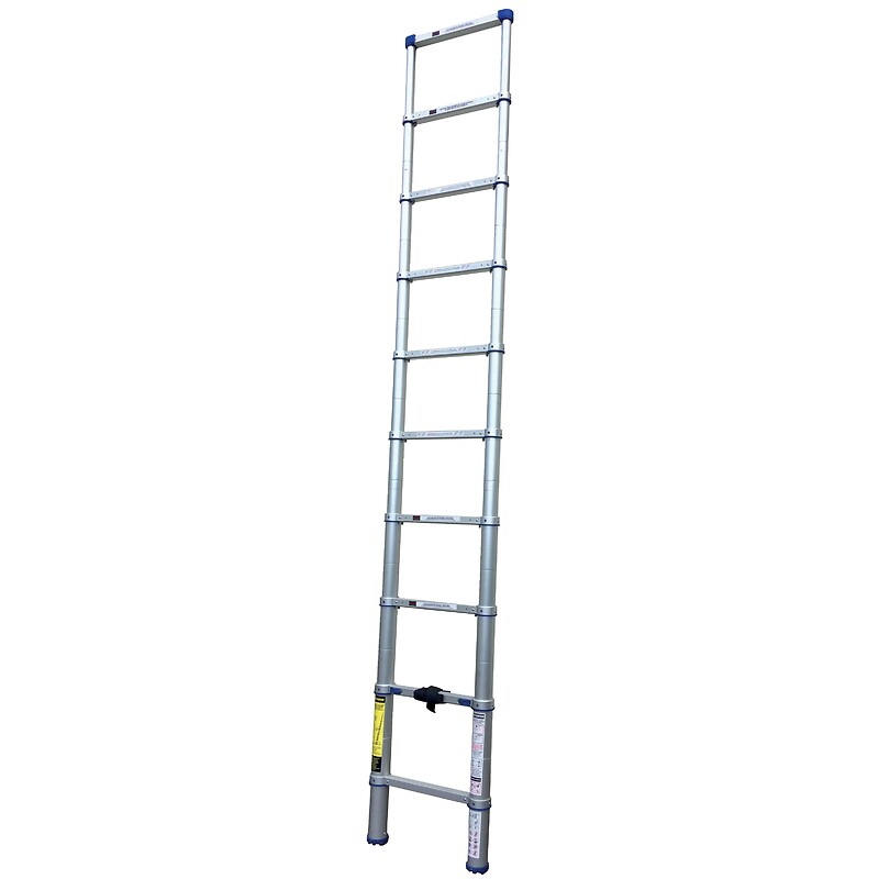 Échelle télescopique simple avec stabilisateurs 11 échelons 3,20 m X'TENSO 2 - TUBESCA - 178600 – Image 2