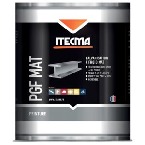 Protection galva finition mate PGF Mat, pot 1 kg - ITECMA - 116391