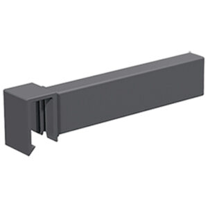 Séparateur longitudinal en plastique anthracite à utiliser avec la tringle transversale - HETTICH - 512793