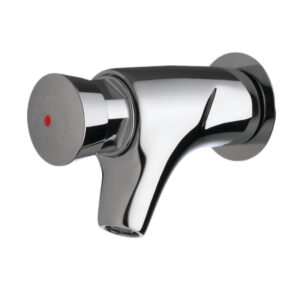 Robinet poussoir de lavabo mural Presto 504 eau chaude - 63020 - PRESTO - 730080