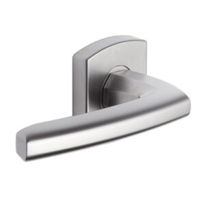 Béquille double sur rosace ligne Scult Chromé Velours - VACHETTE ASSA ABLOY - 618430