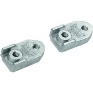 Pièce de fixation pour bras ITS 96 et ITS 96 BCA type G96 N20 sur menuiserie métallique - DORMAKABA - 286406
