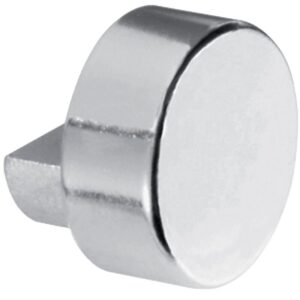 Jeu de 4 fixations pour miroir avec cabochon de diamètre 18 mm - sans visserie - PELLET - 580777