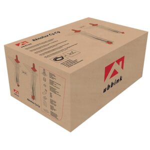 Kit Condensation gaz et fioul Renolux C 2 en 1 diamètre 80/125 mm avec terminal vertical et solin ocre - UBBINK - 125904