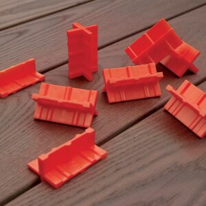 Espaceurs de lames Deck Spacer composé de 4 ailettes de 3, 4, 5 et 6 mm sachet de 8 pièces - COBRA - 596051
