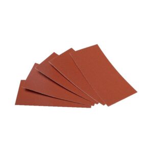Abrasifs auto-agrippants pour cales à poncer grains oxyde d'aluminium KP222 72x123mm Grain 120 en boîte de 50 - VSM - 151524