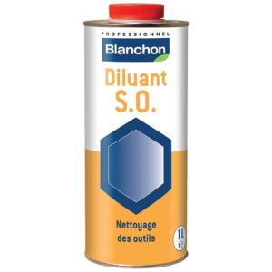 Diluant S.O. pour le nettoyage des ustensiles, bidon de 1l - BLANCHON - 646143