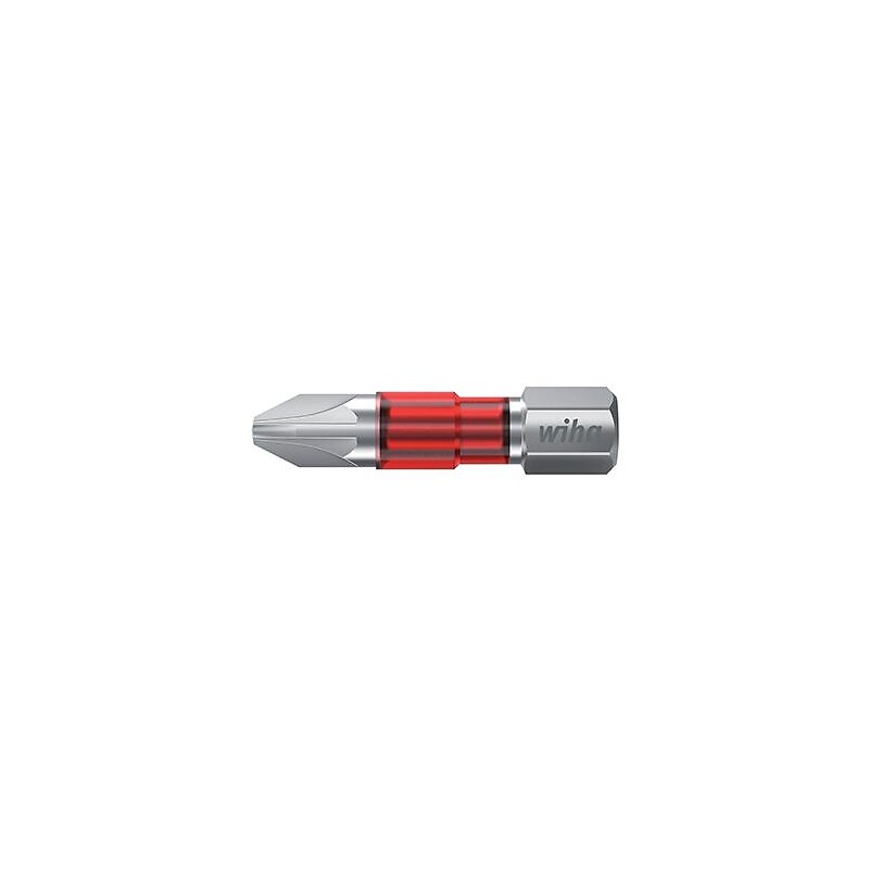 Boite de 5 embouts de vissage TY empreinte Pozidriv PZ2 x 49 mm - WIHA - 595218