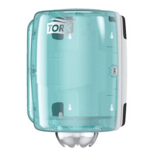 Distributeur de papier d'essuyage à dévidage central Tork Maxi M2 pour bobines de 457 formats - Tork - 564355