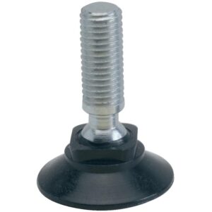 VERIN ROTATIF Diamètre 30 mm M10 Longueur 25 mm NOIR - PERGA - 485339