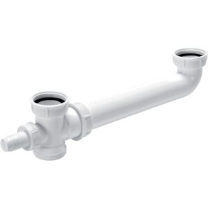 Tubulure de raccordement pour évier 2 cuves 561 - NICOLL - 723052