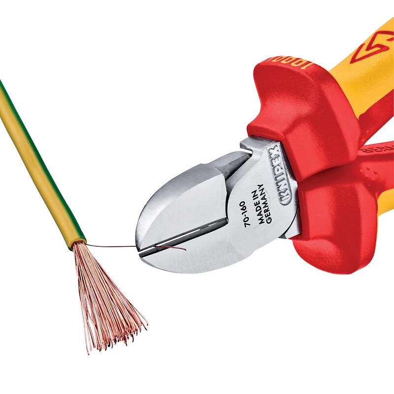 Pince coupante de côté WDE 1000 V 160 mm - KNIPEX - 376615 – Image 2