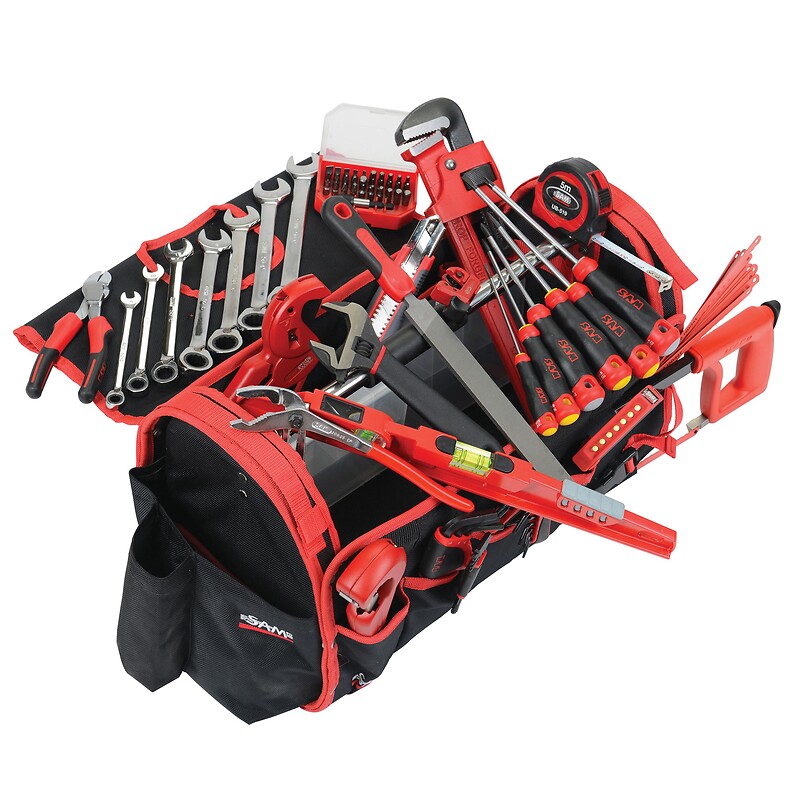 Composition d'outils plombier avec boîte de rangement CPPL1 - SAM outillage - 601812