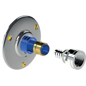 Applic'easy finition nickelée à raccordement femelle 1/2'' (15x21) - ANQUIER - 113500