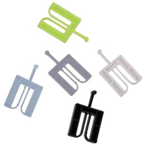 Cale de menuiserie plastique type Bindy pour pose universelle largeur 30 mm longueur 57,5 mm en sac panaché de 1000 épaisseur 1 à 5 mm - LEGALLAIS - 568170