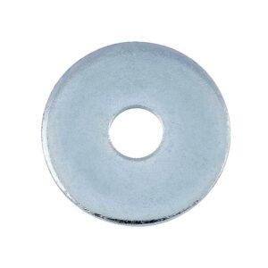 Rondelles de charpentier acier zingué blanc diamètre 16, dxDxe = 18x50x5mm boîte de 100 pièces - - 629406