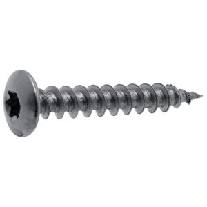 Vis de penture à tête cylindrique large torx T30 inox A2 filetage partiel, diamètre 6mm, longueur60 mm, boîte de 100 vis - ACTON - 577459