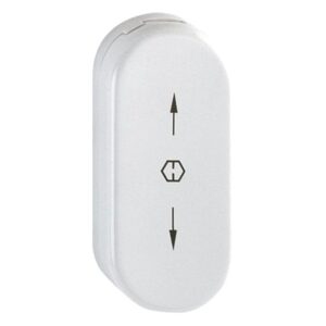 Rosace à cache pour poignée de châssis entraxe 43 mm blanc 9010 - HOPPE - 497659