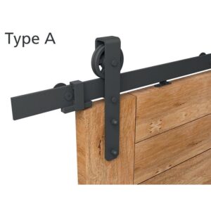 Garniture Roc-Design - Monture A - porte jusqu'à 120 kg - noir - porte bois - MANTION - 169129