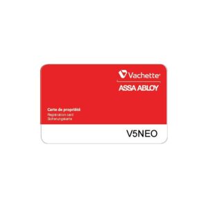 Cylindre double à bouton breveté type Néo à clé protégée varié 3 clés 30 x B30 - VACHETTE ASSA ABLOY - 588162