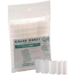 Cales pliables Deckit - sachet de 200 cales - COBRA - 596107