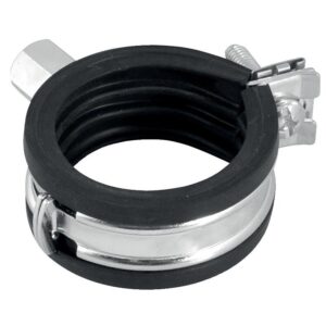Collier isophonique 1 vis imperdable, taraudage M8, plage de serrage 48-51 mm - Walraven - 794060
