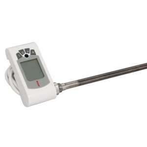 Résistance électrique 1000 W pour sèche-serviettes avec contrôle électronique + té 1/2" & bouchon 1/2" - IRSAP - 770192