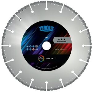 Disque à tronçonner diamant UC3 CUT-ALL DC-ALL 125x3x22,23 mm - TYROLIT - 162864